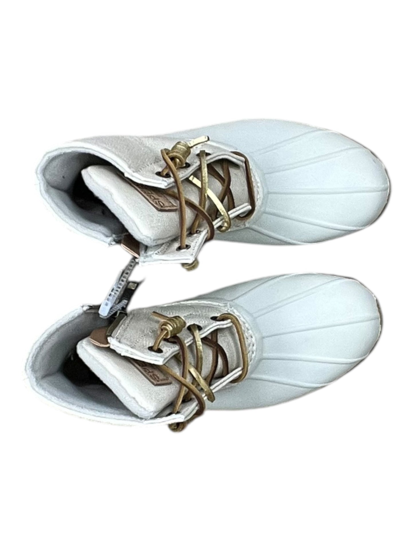 Boots Snow By Sperry In Cream, Size:6