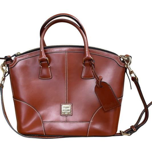 Handbag Designer By Dooney And Bourke In Brown, Size:Medium