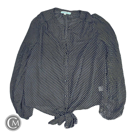 Top Ls By Clothes Mentor In Polkadot Pattern, Size: Xl