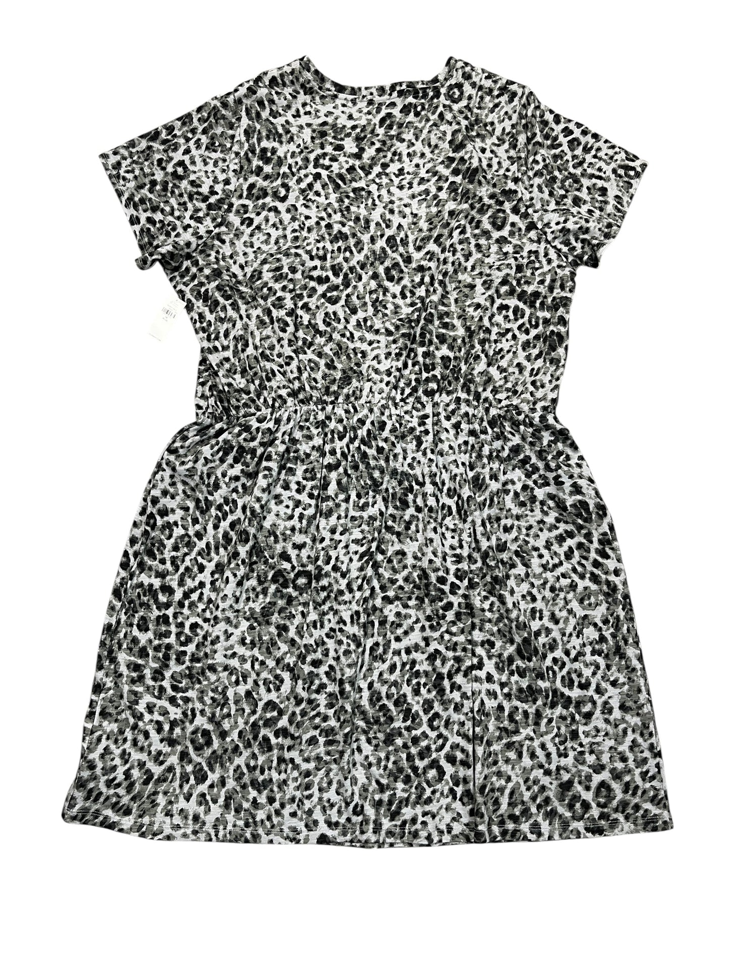 Dress Casual Short By Old Navy In Leopard Print, Size:2X
