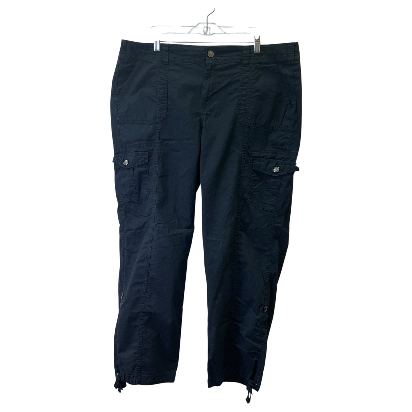 Pants Chinos & Khakis By Style And Company In Black, Size:18