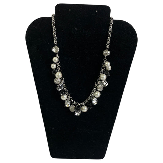 NECKLACE STATEMENT by ANN TAYLOR In BLACK & WHITE