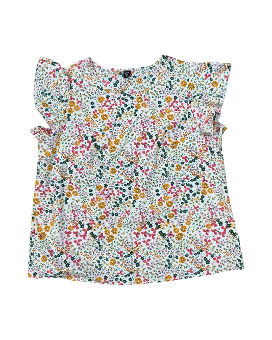 Top Ss By Shein In Floral Print, Size:2X