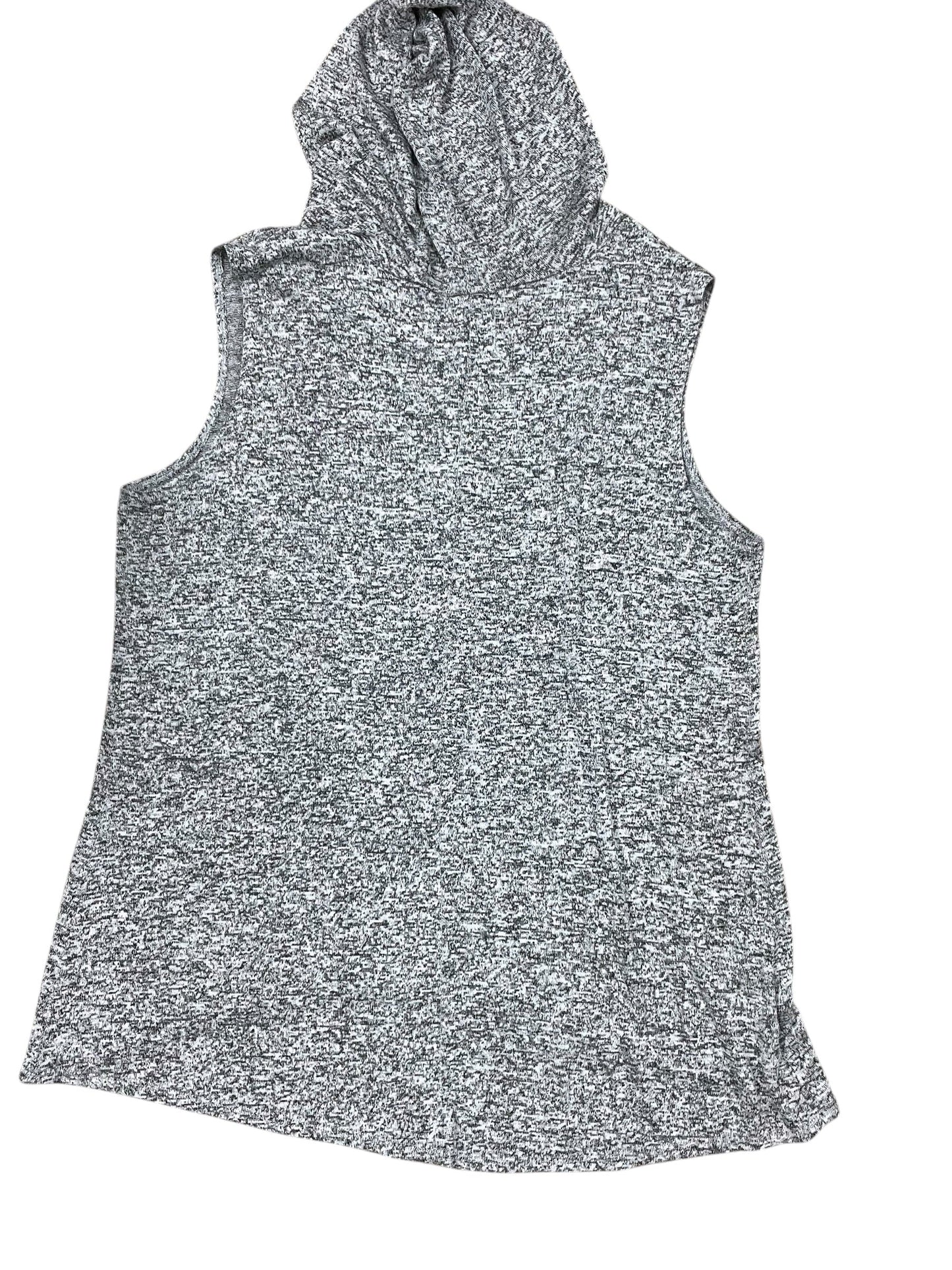 Top Sleeveless By Free Kisses In Grey, Size:3X