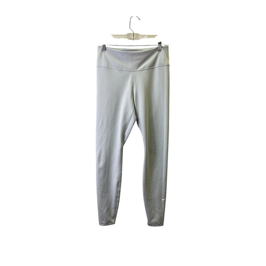 Athletic Leggings By Nike Apparel In Blue, Size:L