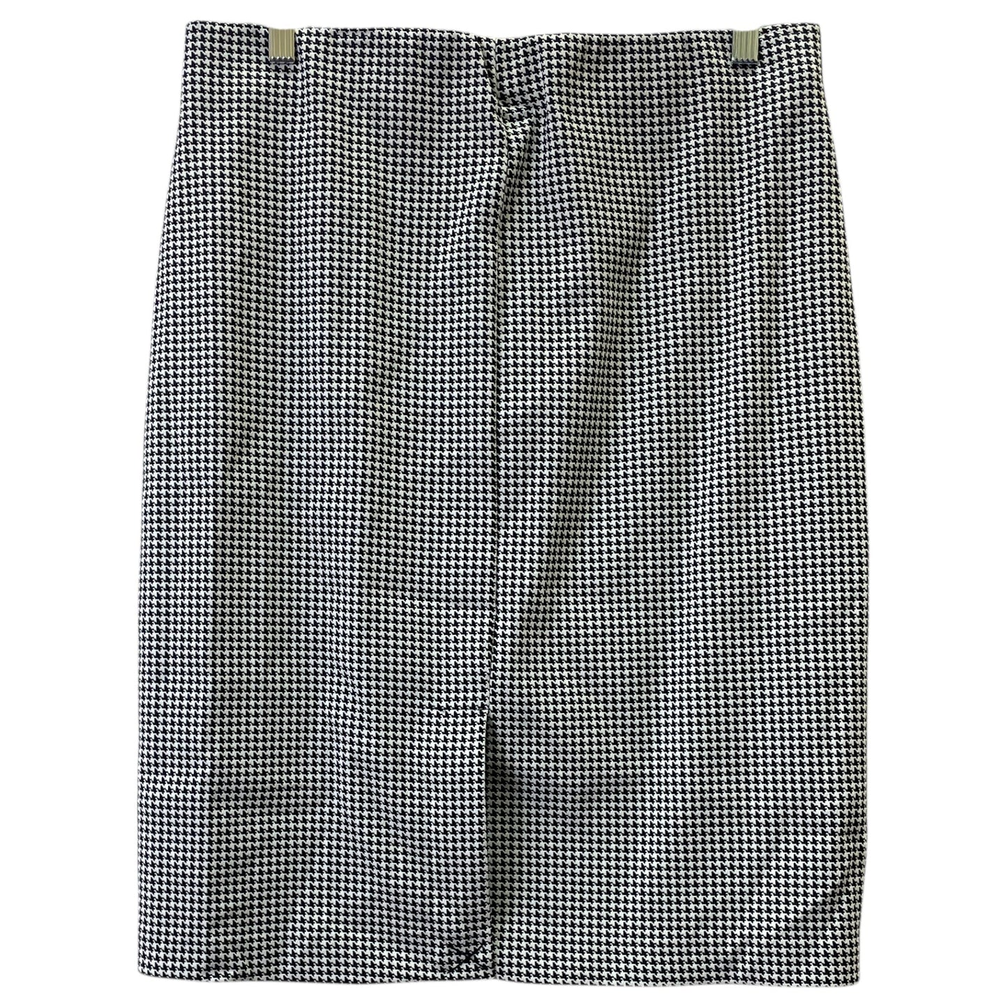 Skirt Mini & Short By Adrianna Papell In Black & White, Size:8