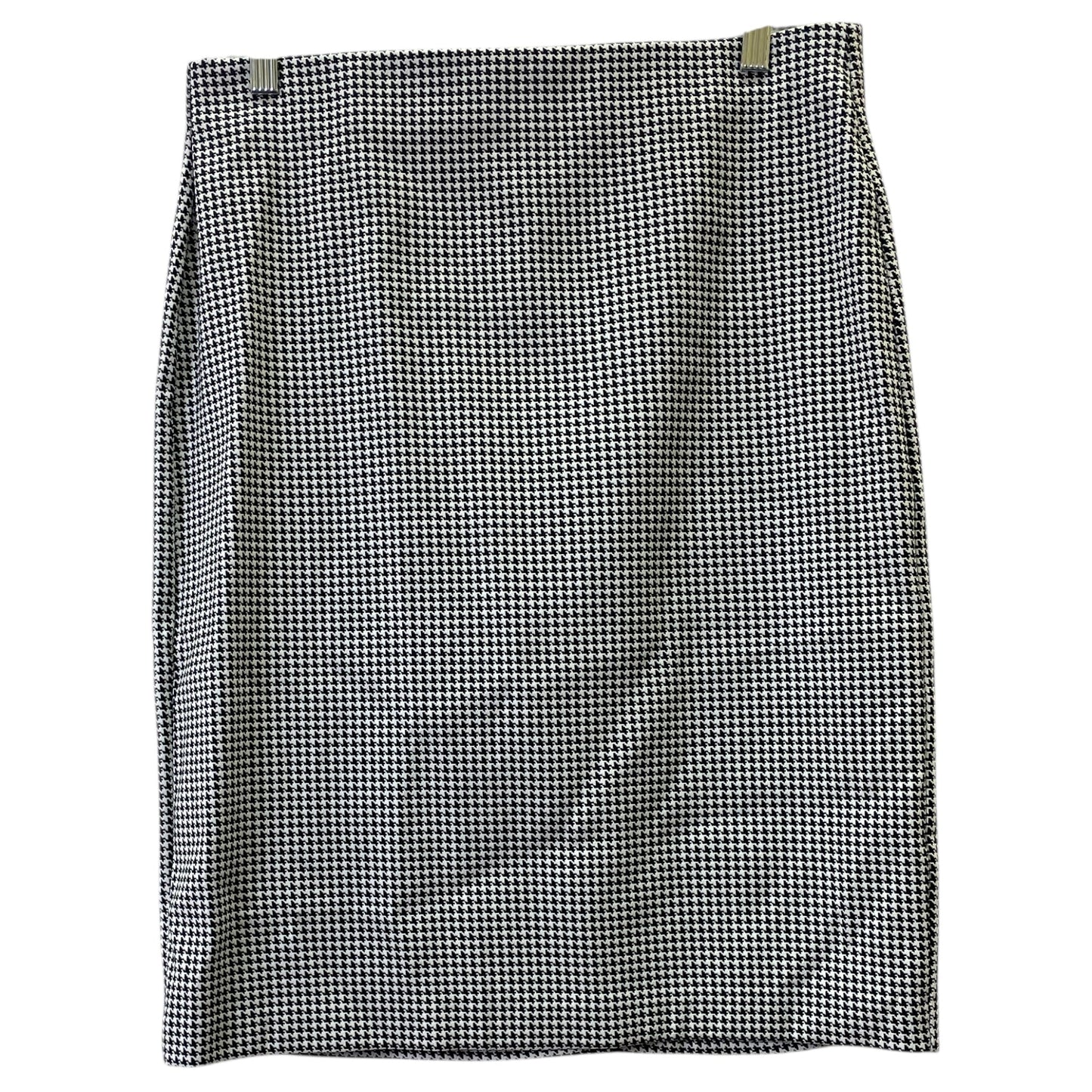 Skirt Mini & Short By Adrianna Papell In Black & White, Size:8