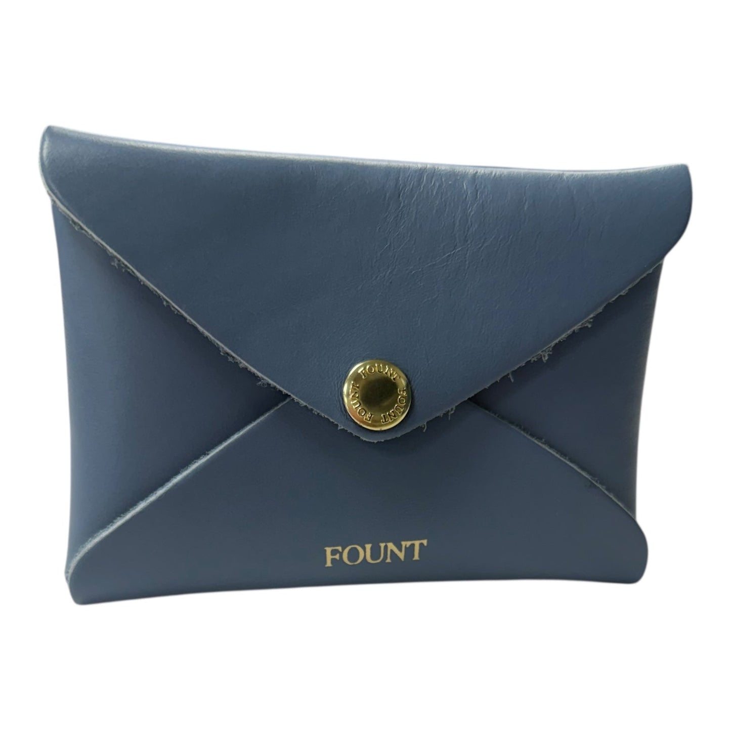 Wallet By Fount In Blue, Size:Small