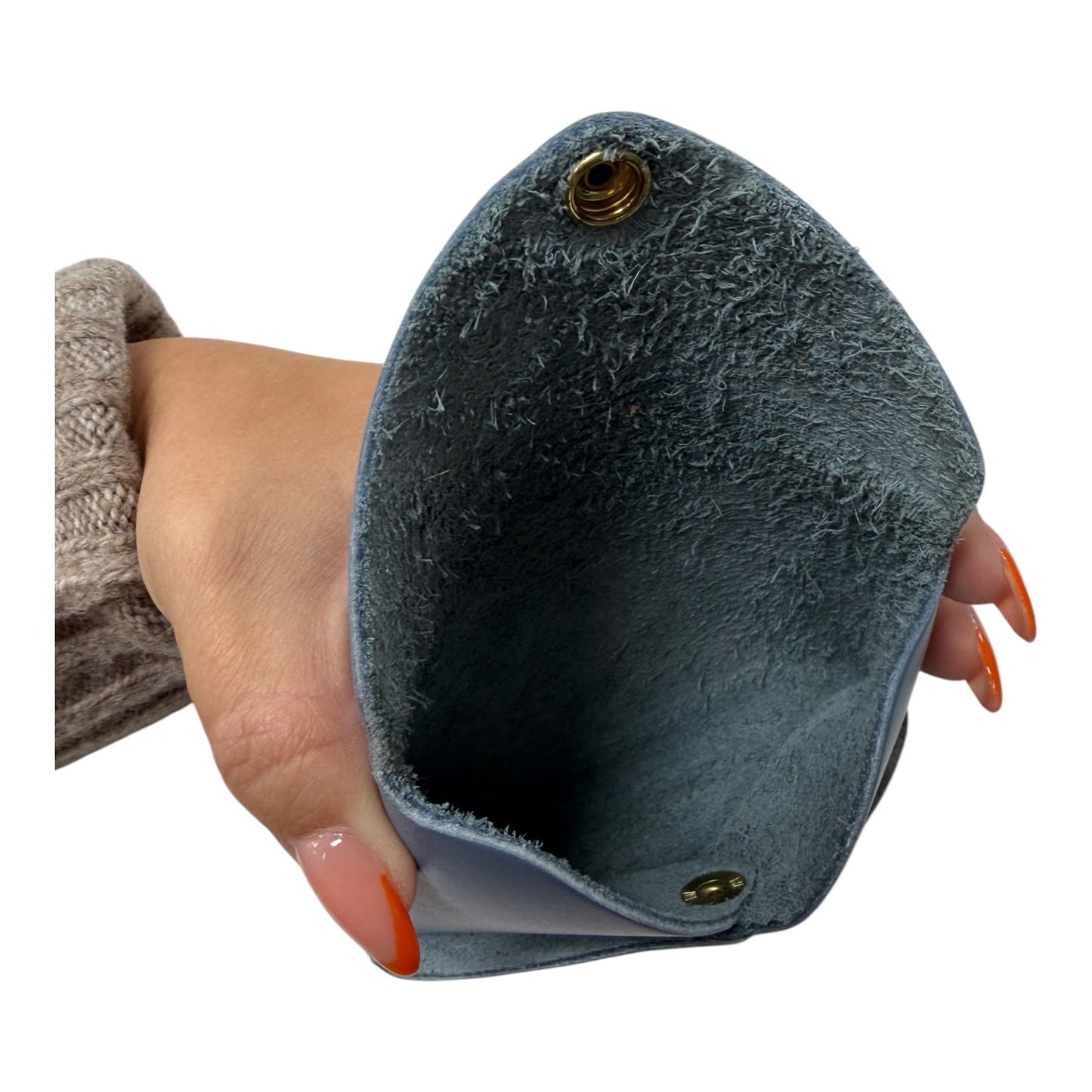 Wallet By Fount In Blue, Size:Small