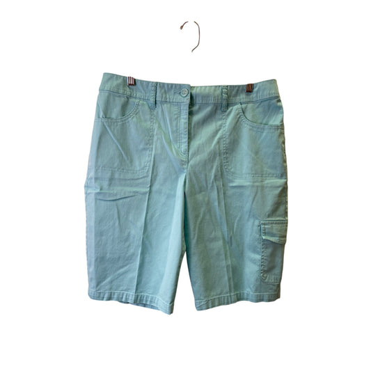 Shorts By Chicos In Blue, Size:L