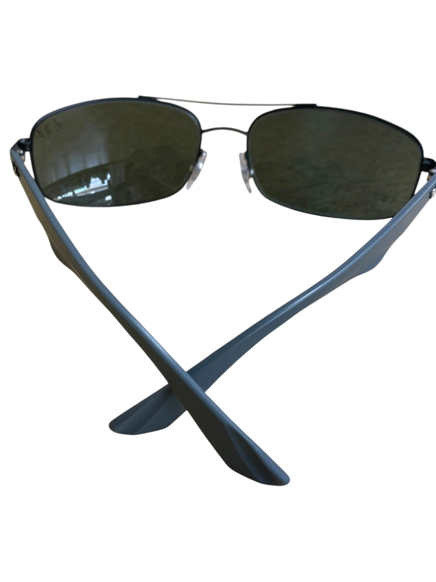 Sunglasses Designer By Ray Ban In Black & Grey