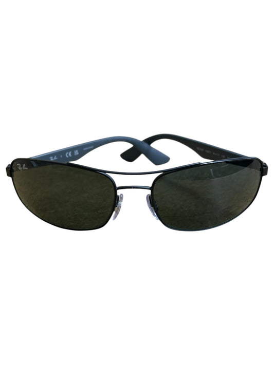 Sunglasses Designer By Ray Ban In Black & Grey