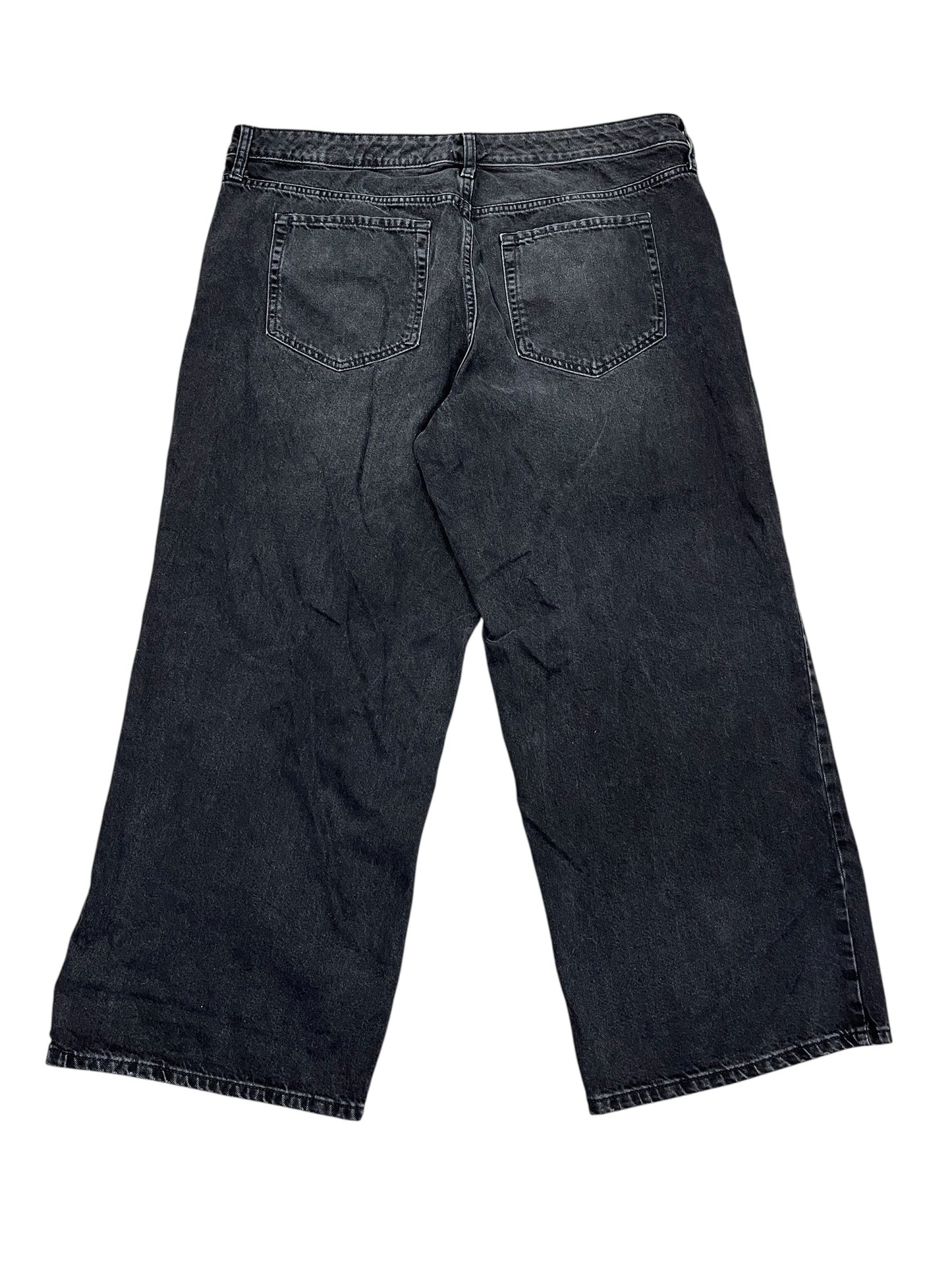 Jeans Boyfriend By Wild Fable In Black Denim, Size:16