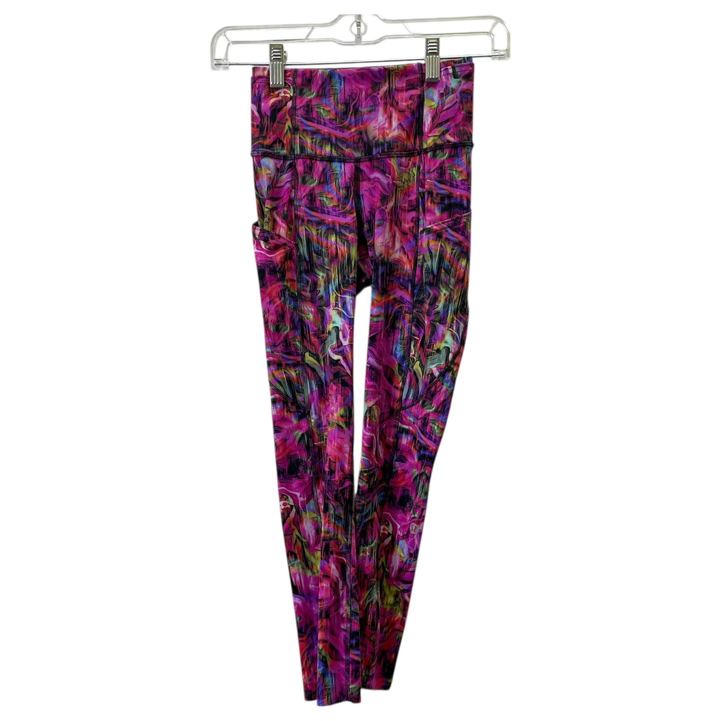 Athletic Leggings Capris By Lululemon In Multi, Size:0