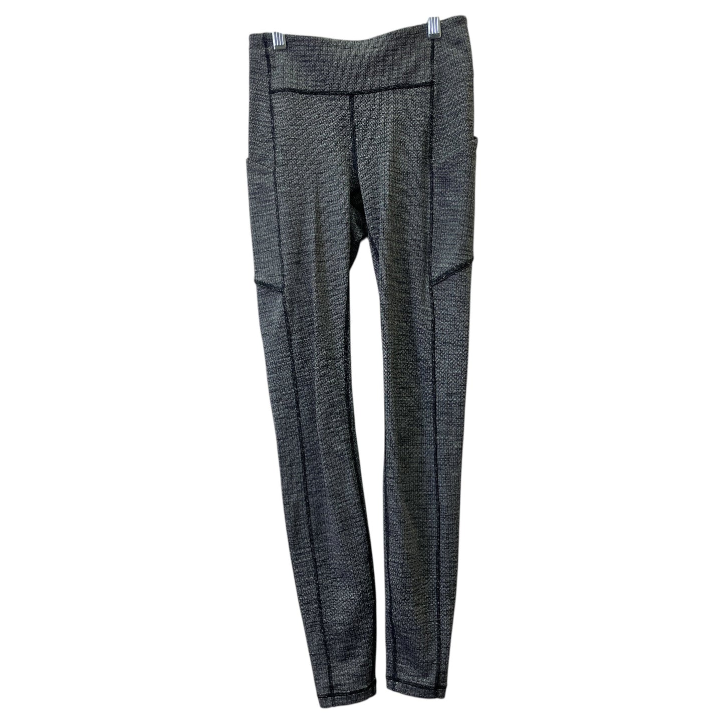 Athletic Leggings By Lululemon In Black, Size:4