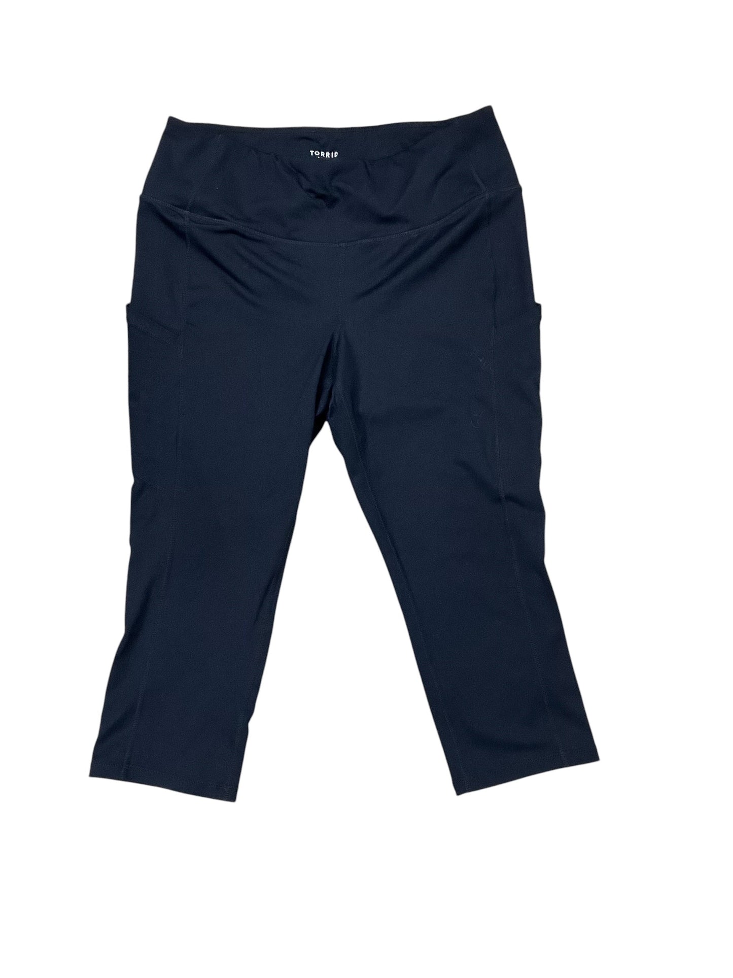 Athletic Capris By Torrid In Black, Size:1X