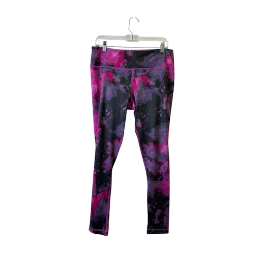 Athletic Leggings By 90 Degrees By Reflex In Pink, Size:Xl