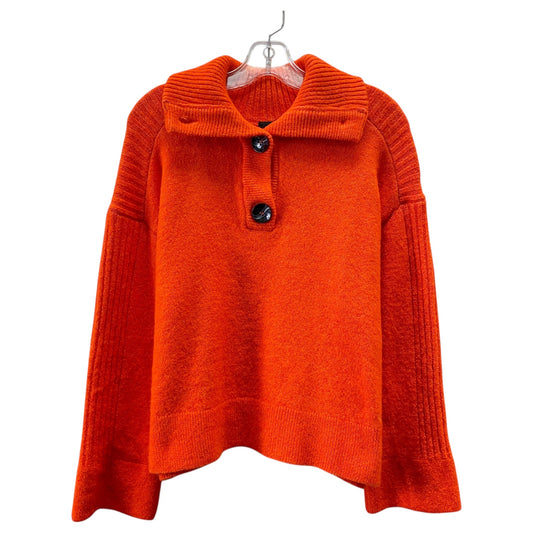 Sweater By River Island In Orange, Size:S