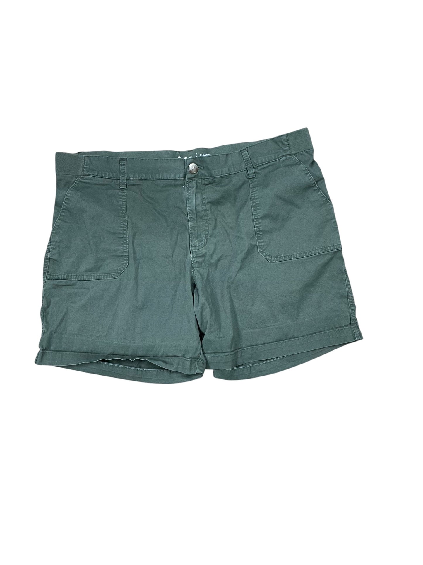 Shorts By Lee In Green, Size:20