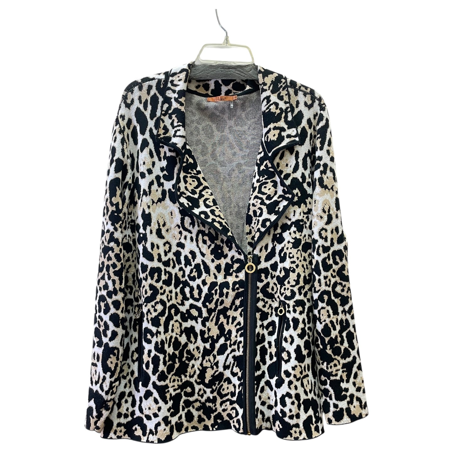 Jacket Other By Belldini In Animal Print, Size:3X