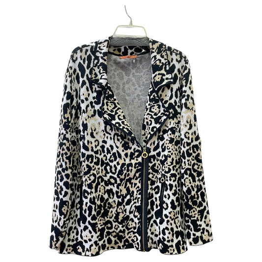 Jacket Other By Belldini In Animal Print, Size:3X