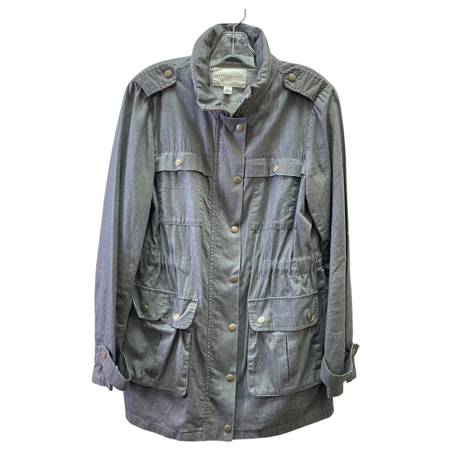 Jacket Other By Banana Republic In Grey, Size:M