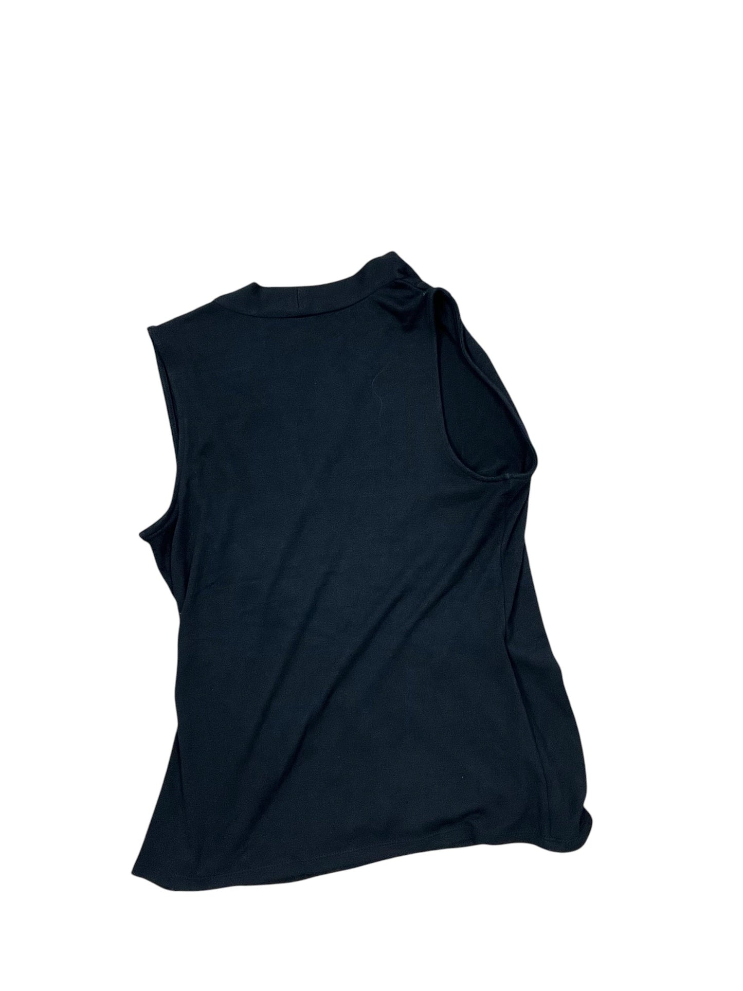 Top Sleeveless By Hawthorn In Black, Size:L