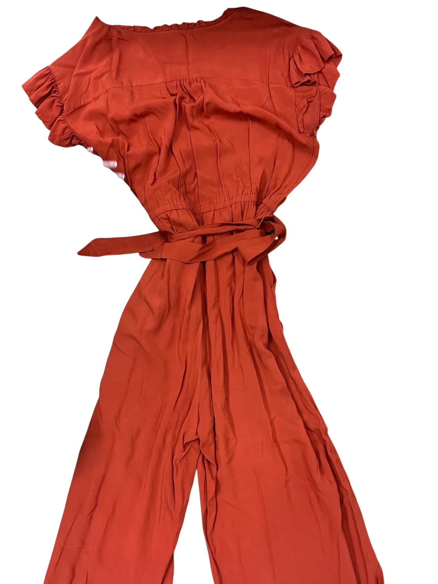 Jumpsuit By Loft In Orange, Size:M