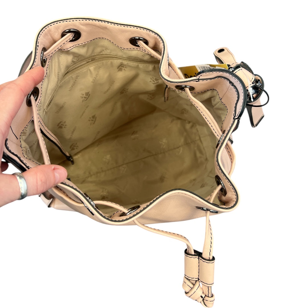 Crossbody Designer By Brahmin In Pink, Size:Large