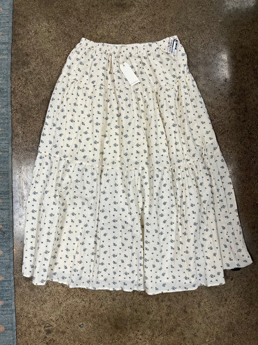 Skirt Maxi By By Together In Cream, Size:L