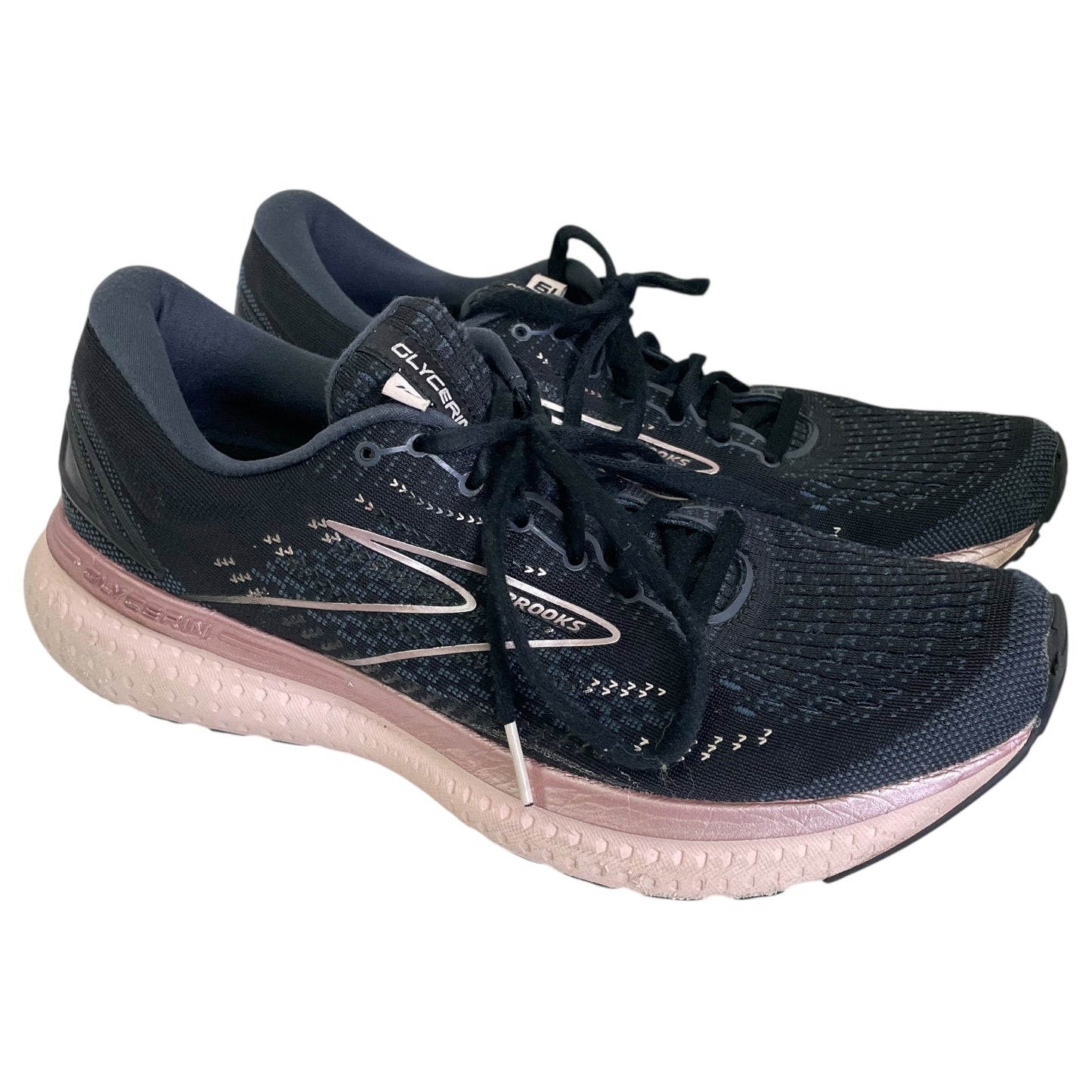 Shoes Athletic By Brooks In Black & Grey, Size:11