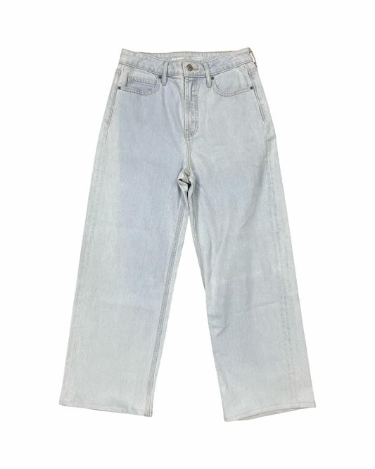 Jeans Wide Leg By Old Navy In Blue Denim, Size:4