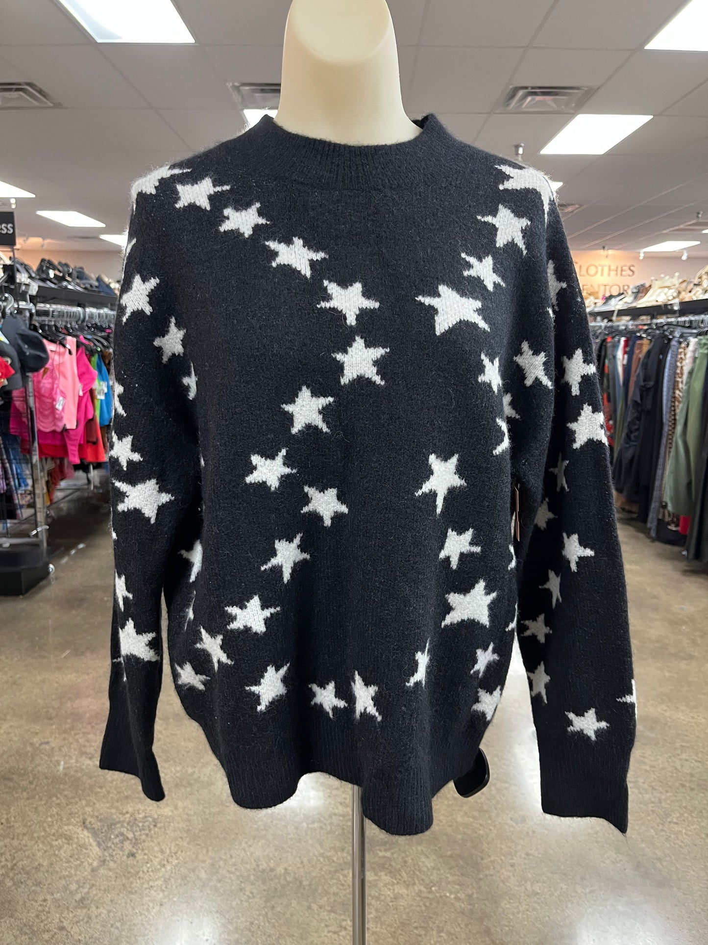 Sweater By Rails In Black & White, Size:S