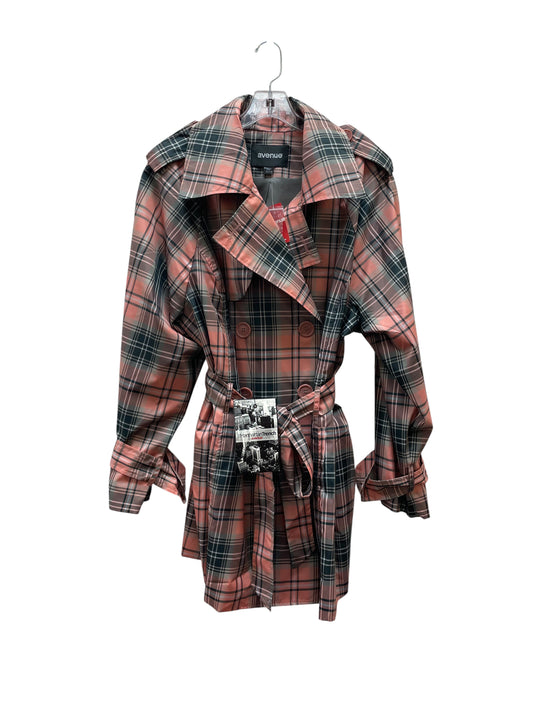 Coat Raincoat By Avenue In Pink, Size:22
