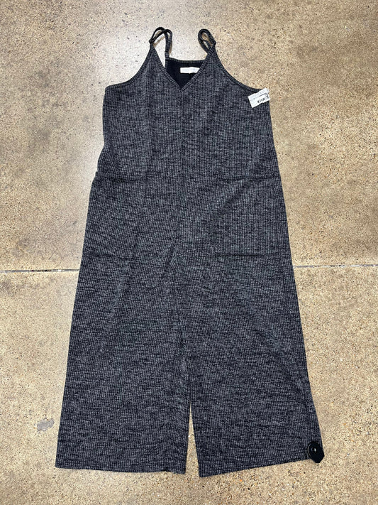 Jumpsuit By Simply Southern In Grey, Size:L