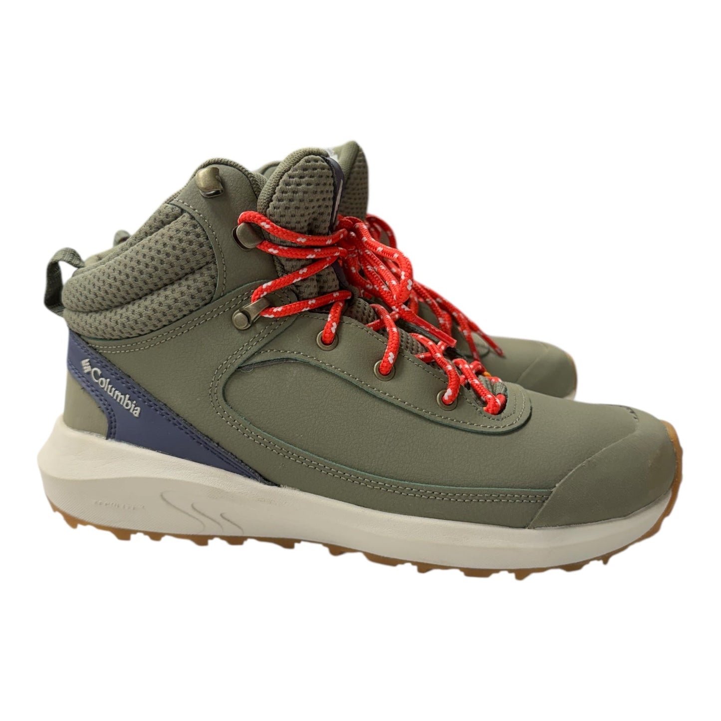 Boots Ankle Heels By Columbia In Green, Size:9.5