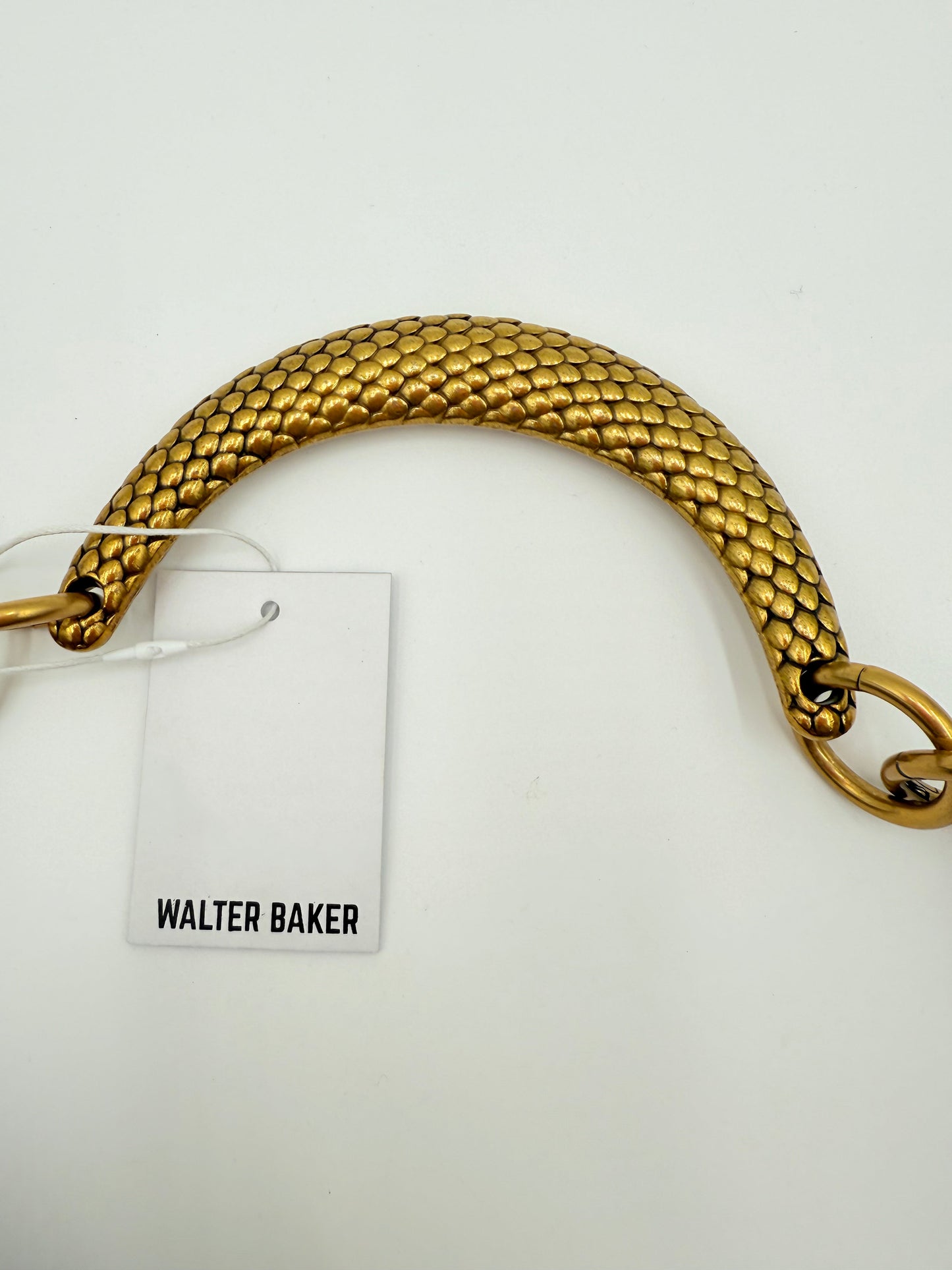 Handbag Leather By Walter Baker, Size: Large