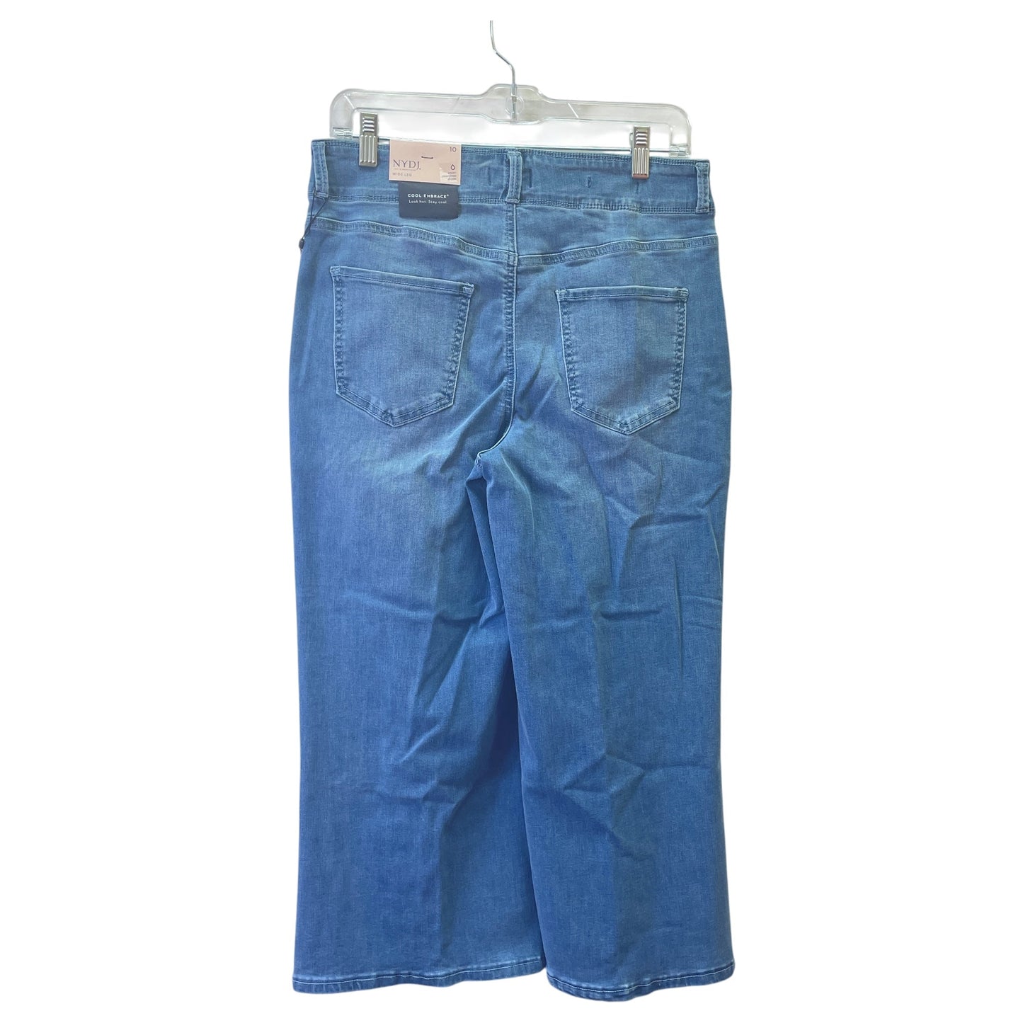 Jeans Wide Leg By Not Your Daughters Jeans In Blue Denim, Size:10