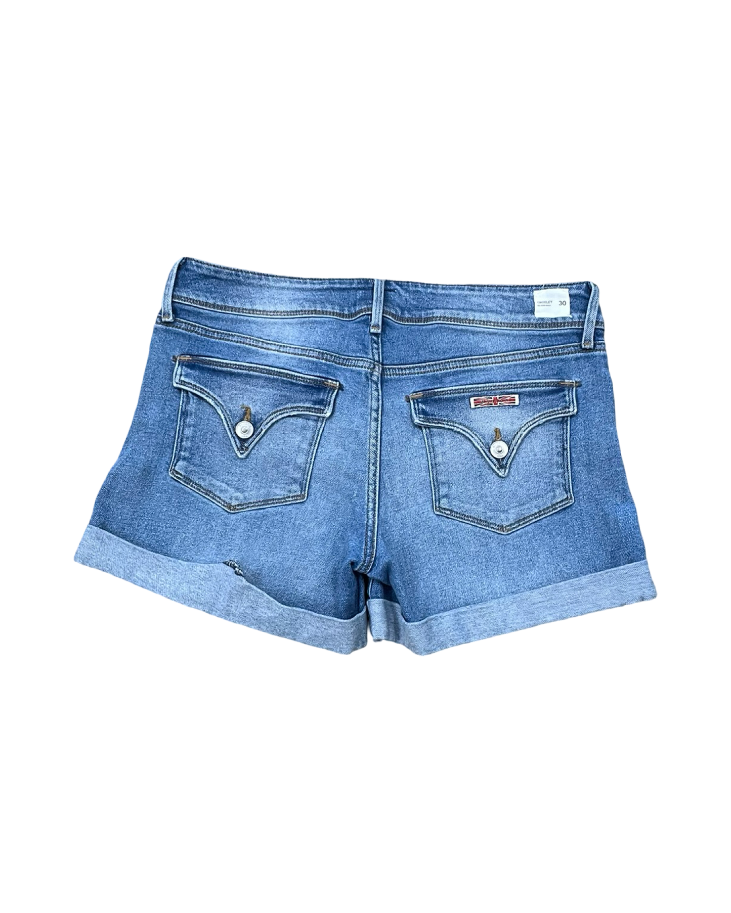 Shorts By Hudson In Blue Denim, Size:10