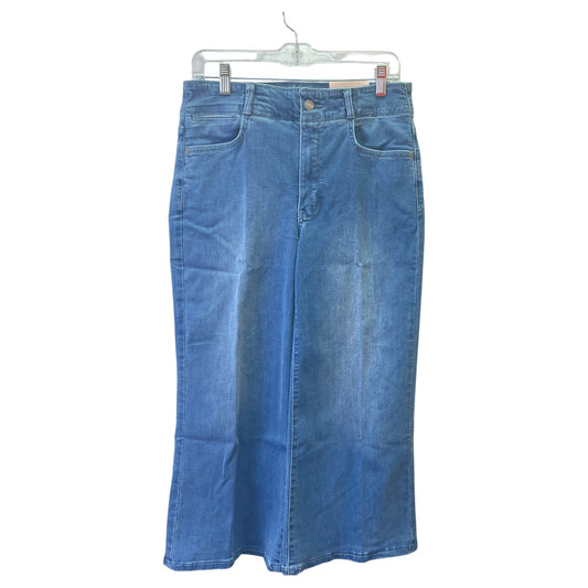Jeans Wide Leg By Not Your Daughters Jeans In Blue Denim, Size:10
