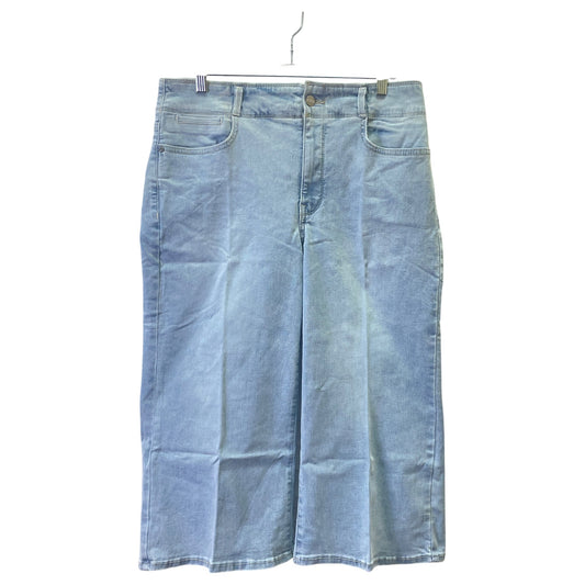 Jeans Wide Leg By Not Your Daughters Jeans In Blue Denim, Size:12P