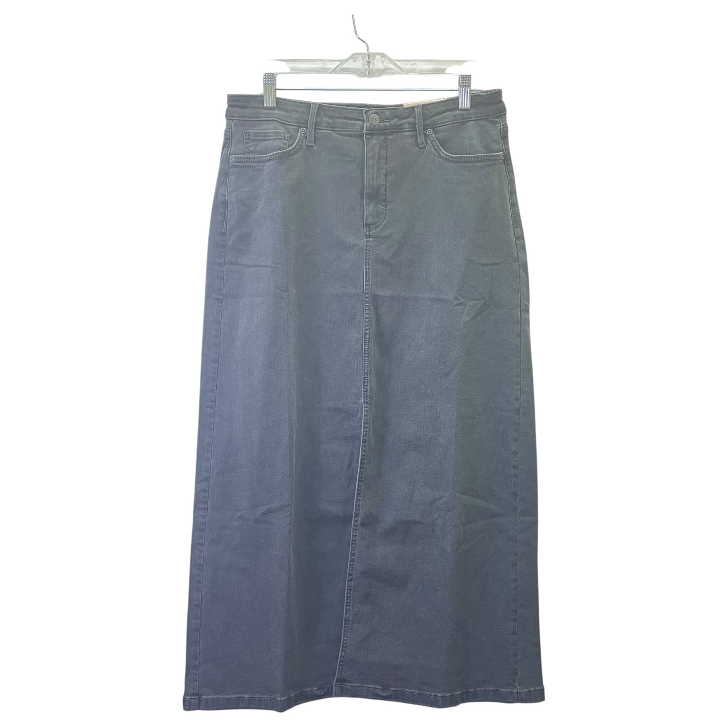 Skirt Maxi By Not Your Daughters Jeans In Black Denim, Size:10