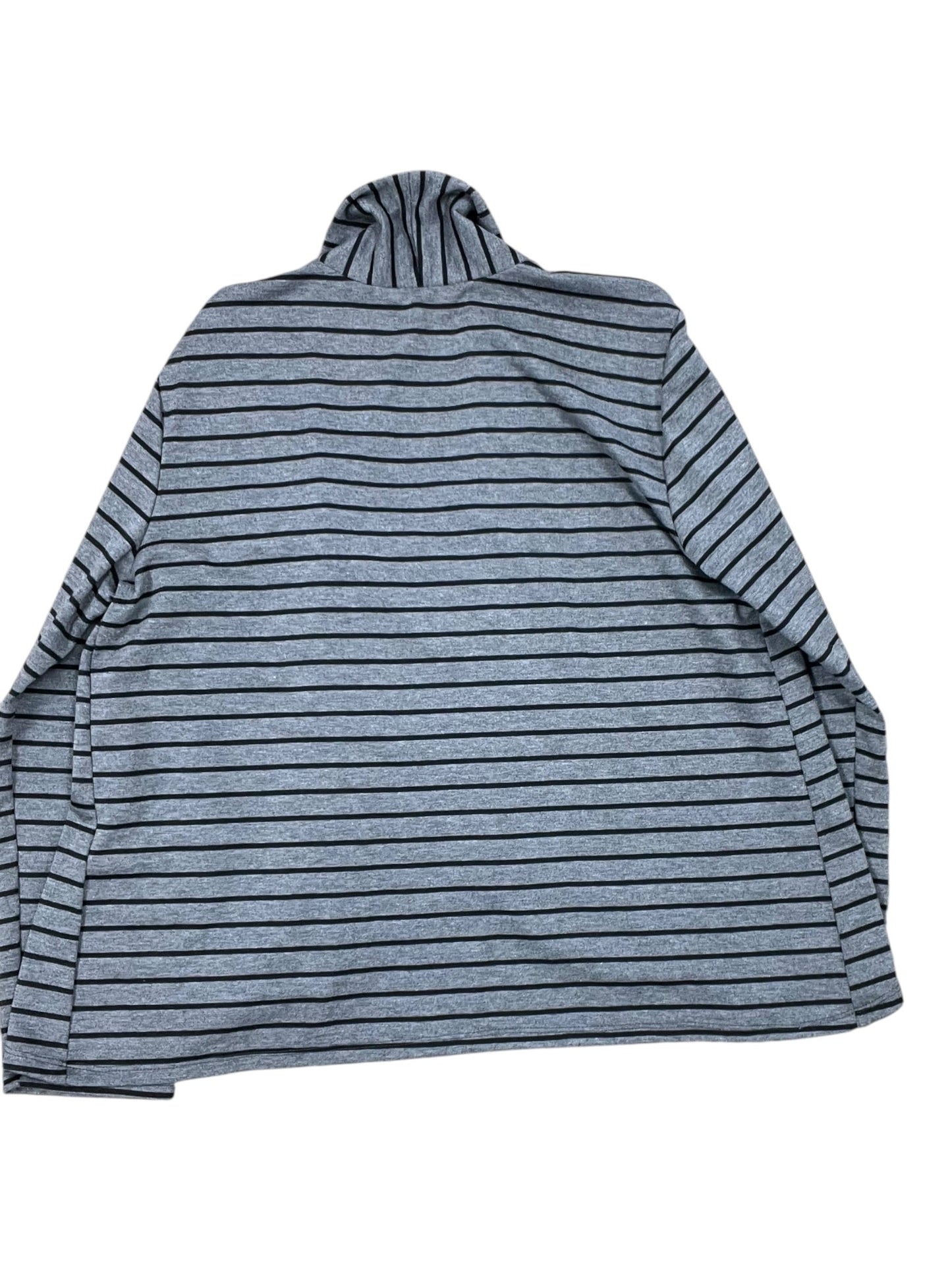 Cardigan By Christopher And Banks In Grey, Size:Xlp