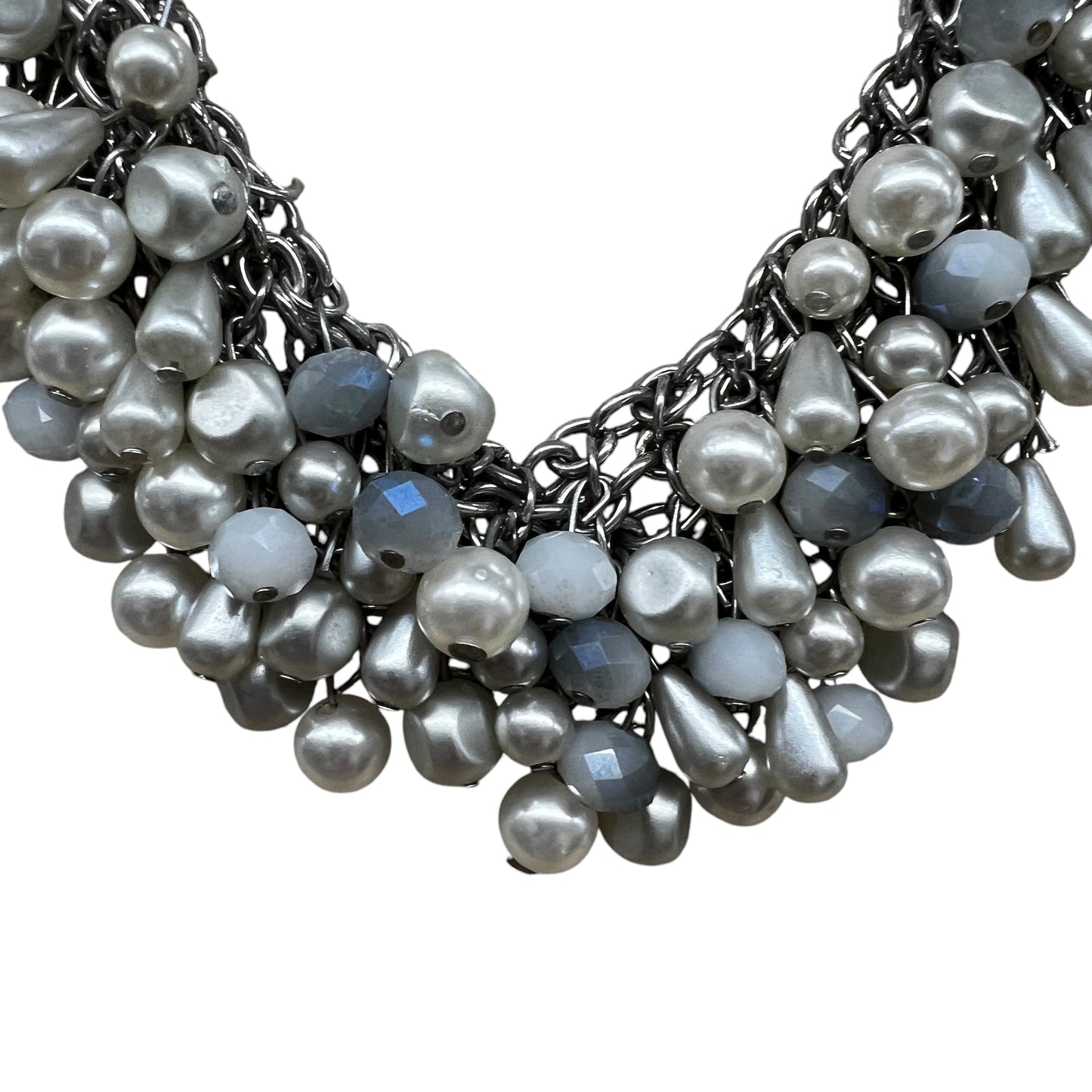 Necklace Statement In Grey