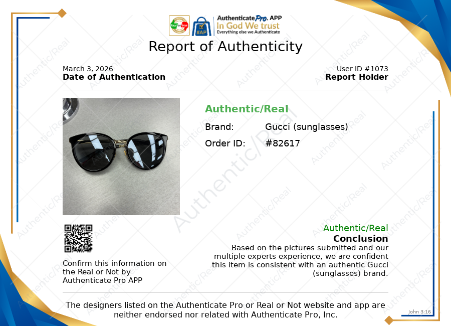 Sunglasses Luxury Designer By Gucci In Black & Gold