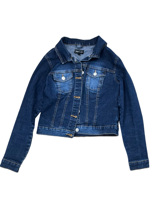 Jacket Denim By New Look In Blue Denim, Size:M