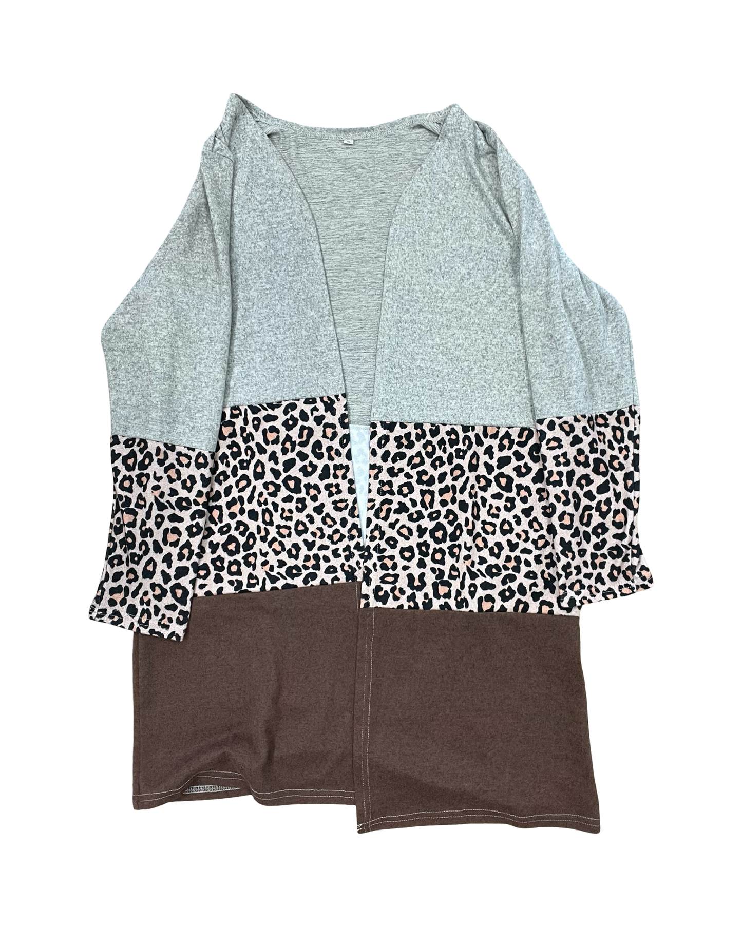 Cardigan By Clothes Mentor In Animal Print, Size:Xl