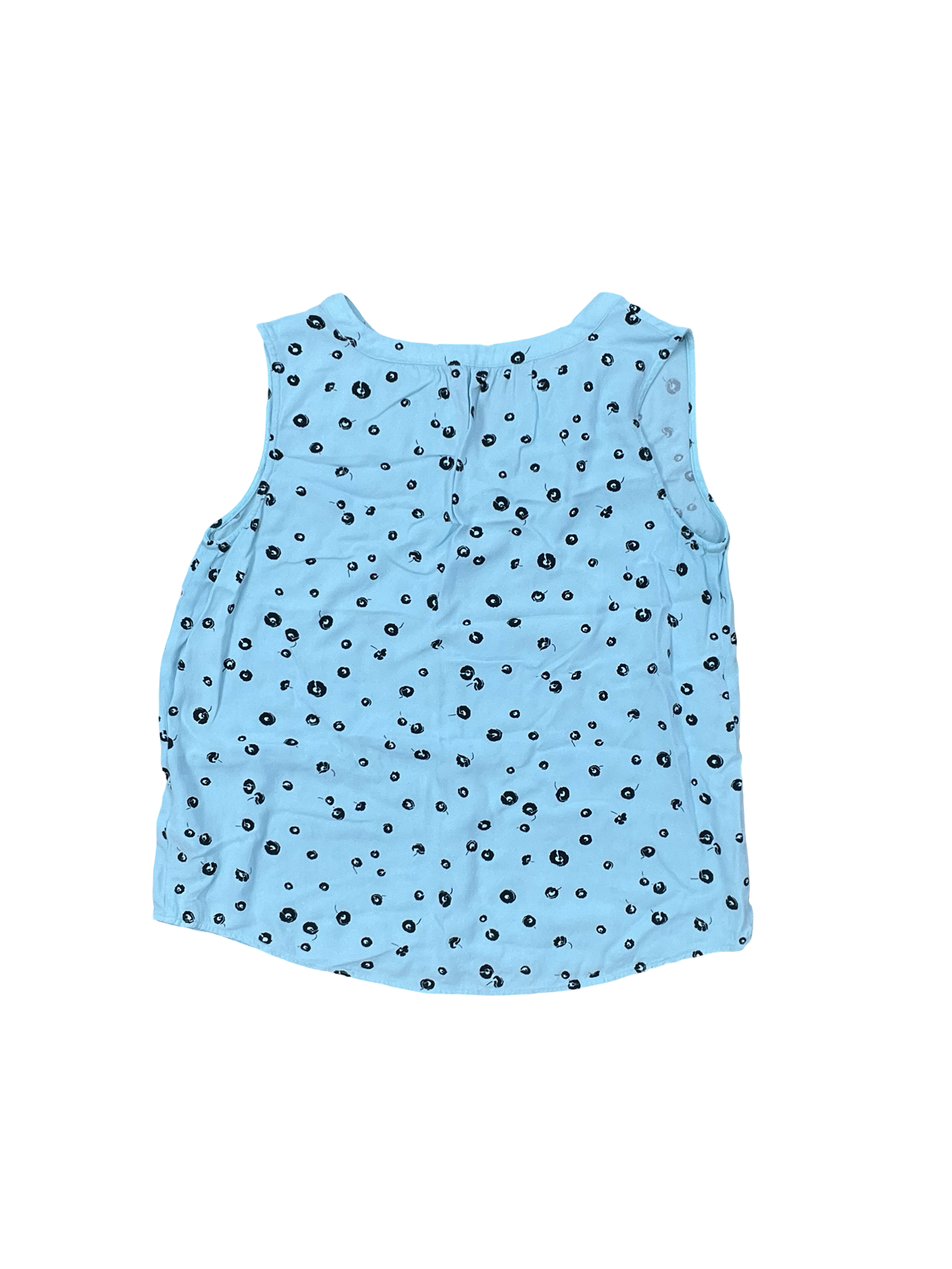 Top Sleeveless By Clothes Mentor In Blue, Size:M