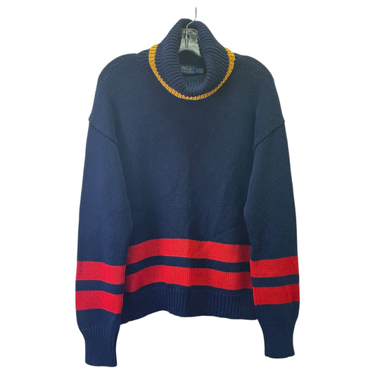 Sweater By Polo Ralph Lauren In Blue, Size:Lp