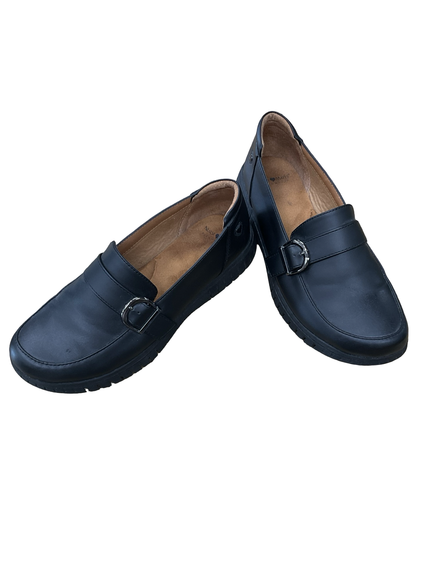 Shoes Flats By Clothes Mentor In Black, Size:10